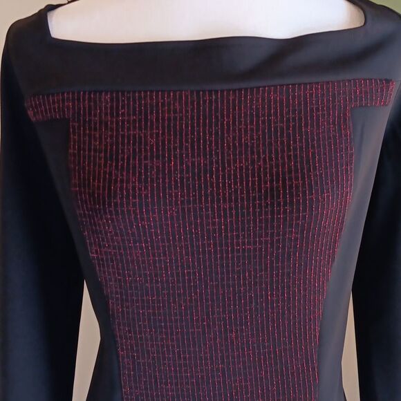 Vfshow Black Sheath Dress Dark Academia, Normcore - Picture 2 of 9